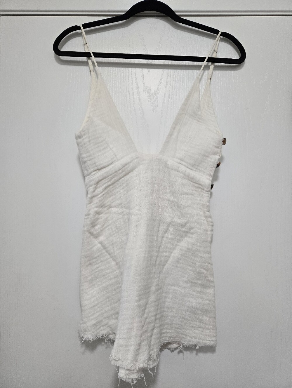 Are You Am I Desert Linen Mini Dress - Picture 2 of 10